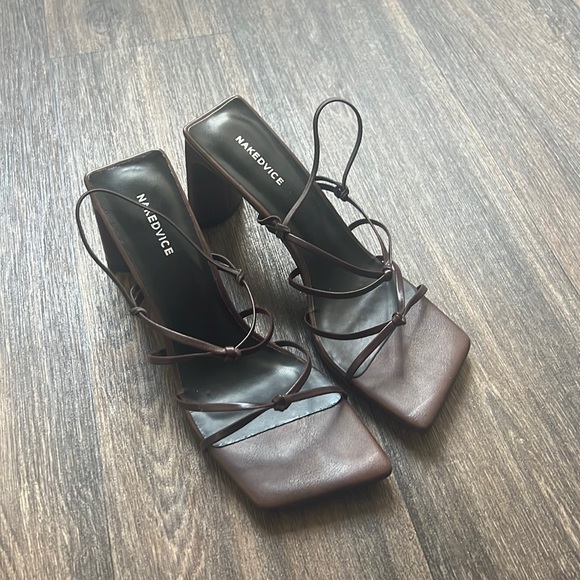 Naked Vice Heeled Sandal - Picture 1 of 6